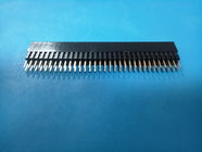 2.54mm np dişi başlık Pin Başlık Konektörü H: 13,5 mm, DIP, Siyah Renk