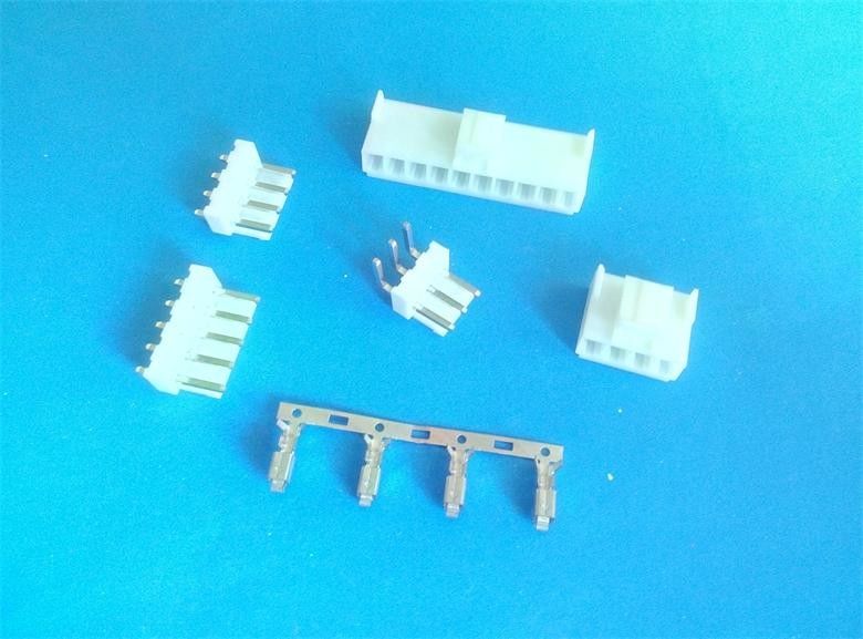 2 Pin Wire To Board Connector JVT 1121 3.96 mm Pitch Terminal Housing / Wafer