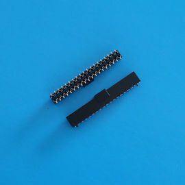 Çin Dik Açı Kadın Header Konnektör, Çift Tipi 2.0mm Pitch Kadın Pin Connector Distribütör