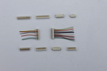 Çin Ayrılabilir Yalıtım Yer Değiştirme IDC Konnektörler 0.8mm Pitch Tek Sıra 10 Pin Distribütör