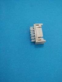 Çin Çift Sıralı PCB Kaplamalı Başlık Konnektörleri Düz Açılı Gofret DIP 180 2 X 3 Direkler Distribütör