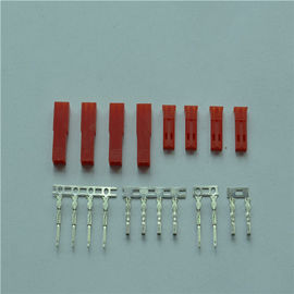 Çin Kırmızı Renk SYP Serisi Kablo Bağlantısı 2 Pinli 2.5mm Basamak Erkek / Dişi Terminal Fabrika