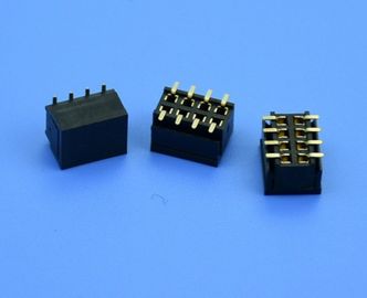 Çin SMT Dişi Başlık Konektörü Altın Kaplama JVT 2.0mm Basamak PCB konektörleri Çift Sıralı Fabrika